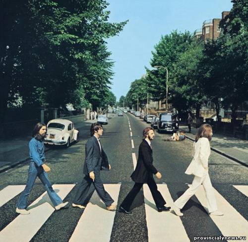 The Beatles на переходе Эбби роуд