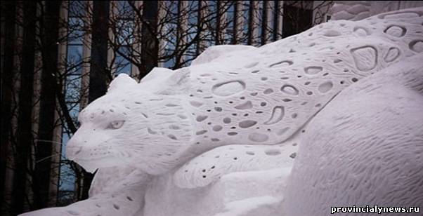 фестиваль скульптур из снега