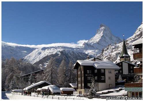горнолыжный курорт в швейцарии